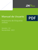 ZKP8006 Manual de Usuario