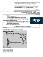 Prova Final de Ciencias 7 Serie