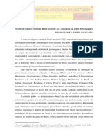 KITAGAWA, S.T.L - O Contexto Religioso Cristão Do Brasil No Século XIX