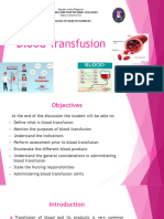 Blood Transfussion