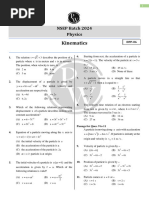 65b7476d4e543f0018ae9ba2 - ## - Kinematics DPP 06