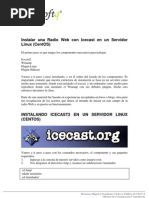 Instalar Una Radio Web Con Icecast