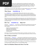 Database Homework Tasks