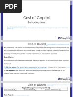 AFM - Cost of Capital - AE - Week 1