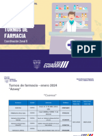 Turnos de Farmacia Azuay - ENERO 2024