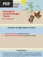 Symbiotic Nitrogen Fixation