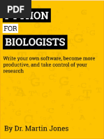 Python For Biologists