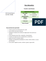 Plan Alimenticio 2 Jared Naranjo