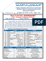 Warta BHS Batak 07 April 2024