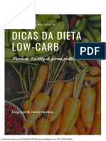 Dicas de Dieta Lowcarb