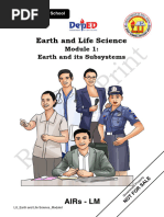 Earth and Life Science M1