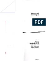 Jota Mombaa Nao Vao Nos Matar Agora PDF Free