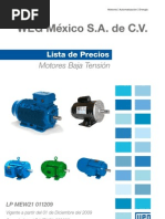 Weg Lista de Precios Mex