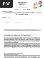 2º. Proyecto IV GRADO II MOMENTO. "Conociendo Los Símbolos Naturales y Patrios Del Estado Miranda A Través de Diversas Técnicas de Arte".