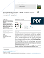 Developing and Testing A Workflow To Identify Microplastics Using Near Infrared Hyperspectral Imaging