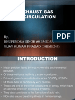 Exhaust Gas Re Circulation Presentation