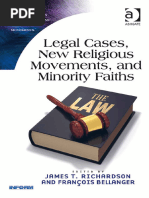 Legal Cases, NRM and Minority Faiths