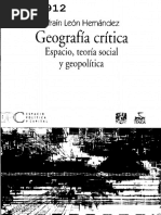 HERNÁNDEZ, E. L. - Geografía Crítica (Espacio, Teoría Social y Geopolítica) (OCR) (Por Ganz1912)