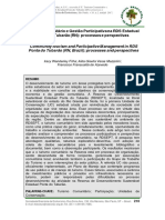 Turismo Comunitário e Gestão Participativa Na RDS Estadual Ponta Do Tubarão (RN) : Processos e Perspectivas