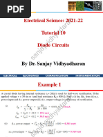 Tut-10 Diode Circuits