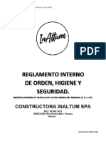 Reglamento Interno Inaltum 2022