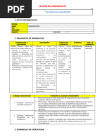 SESION DE APRENDIZAJE ESCRIBO ACNEDOTAS 4to GRADO 21 MARZO