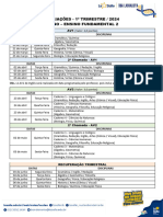 7º Ano - 1º Trimestre 2024 - Conteúdos Programáticos