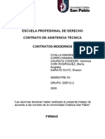 Contrato de Asistencia Técnica