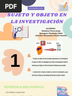 002.2. Sujeto y Objeto en La Investigación