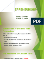 Business Plan