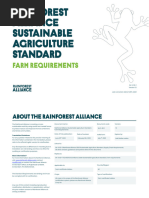 SA S SD 1 V1.3 2020 Sustainable Agriculture Standard Farm Requirements - Rainforest Alliance