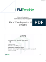 Lecture 6b Plane Wave Expansion Method