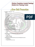 Muay Thai Training Syllabus