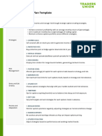 Options Trading Plan Template