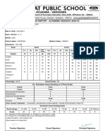 Progress Report: Academic Session:2023-24