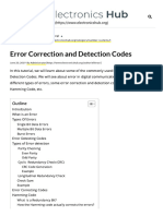 Error Correction and Detection Codes - CRC, Hamming, Parity