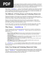 Design and Technology Homework Help