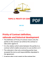 Topic 6-Law of Contract