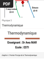 Chap4 Premier Principe Thermodynamique