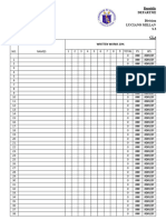 Grades Template