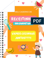 Caderno de Receitinhas Bibi Gourmet Kids