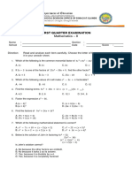 Math - Grade 8