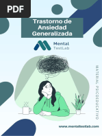 Trastorno de Ansiedad Generalizada