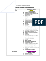 Calendario de Estudio Enarm