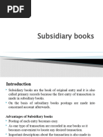 Subsidiary Books