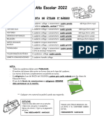 Utiles 3° Basico 2022