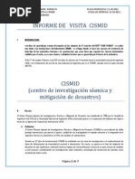 Informe de Visita Cismid