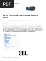 JBL Flip 6 Manual