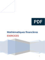 Mathématiques Financières: Exercices