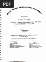 Biogas Design